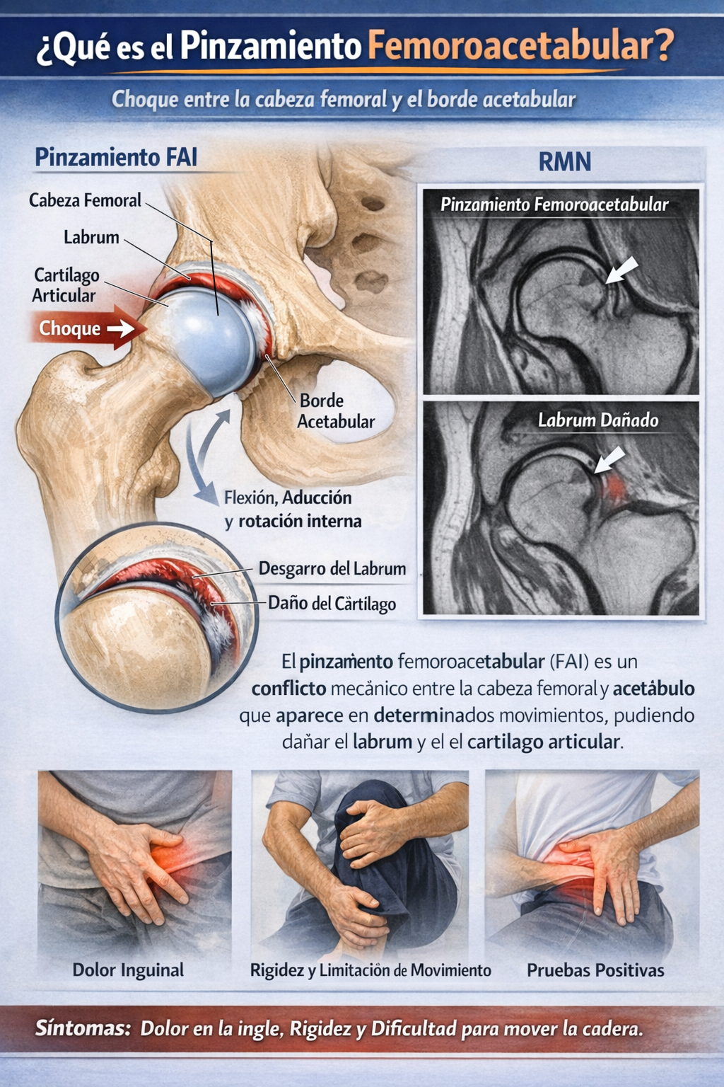 Pinzamiento femoroacetabular