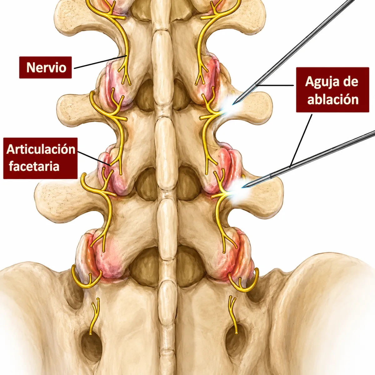 Técnicas de ablación nerviosa lumbar