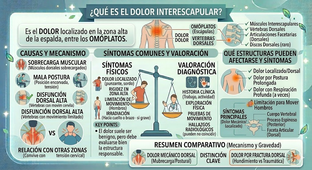 Dolor interescapular