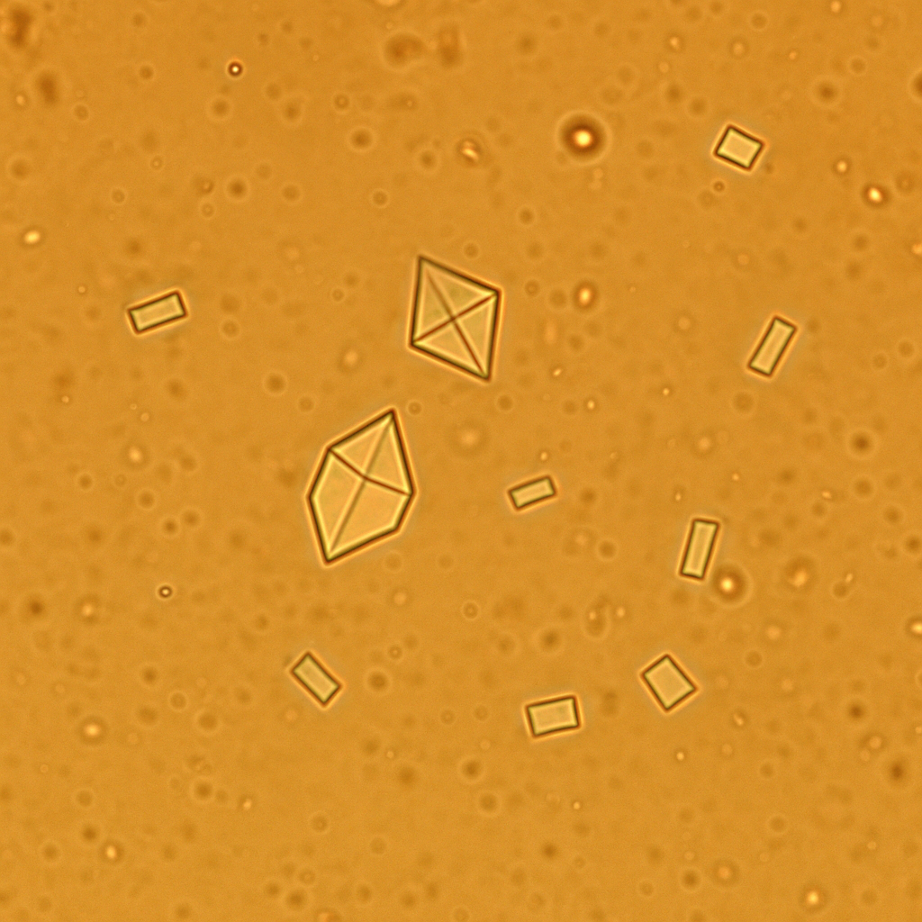 Cristales de oxalato cálcico en líquido sinovial