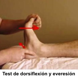 Exploración del pie