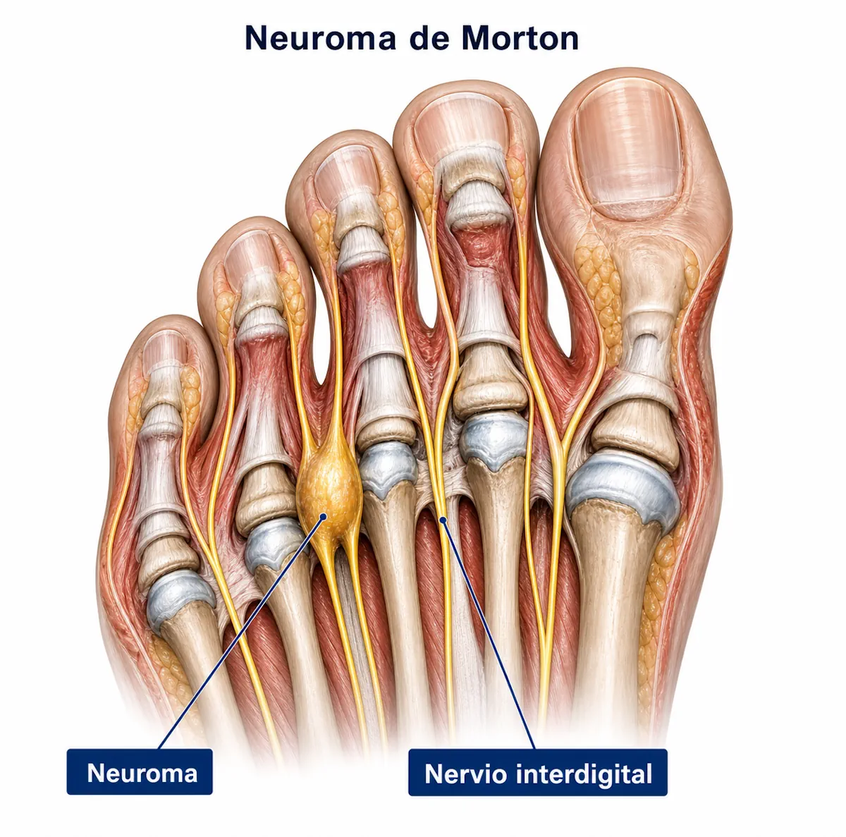 Neuroma de Morton en el antepié