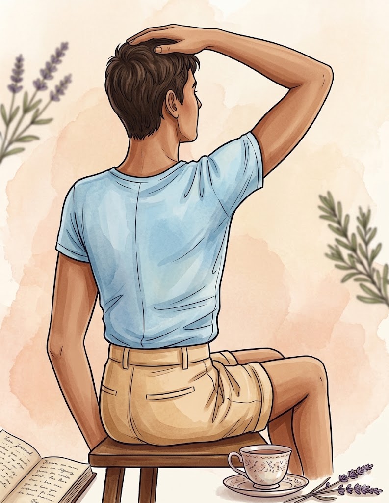 Ejercicio matutino para los hombros