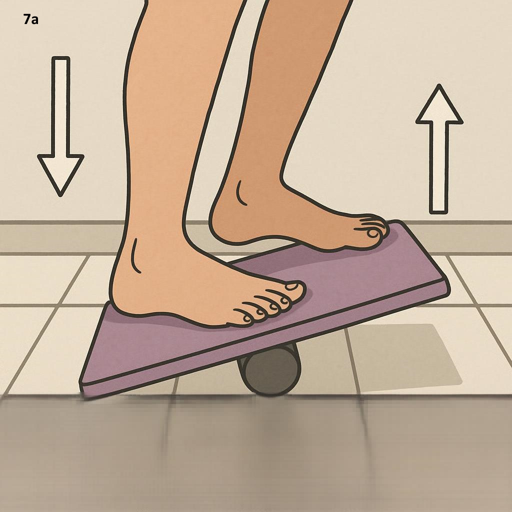 Rocker board frontal