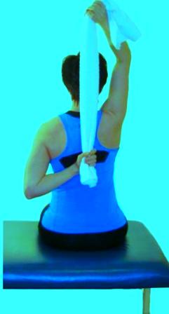 Towel stretch para hombro congelado