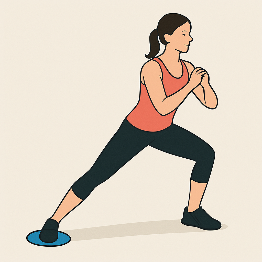 Sliding lunge