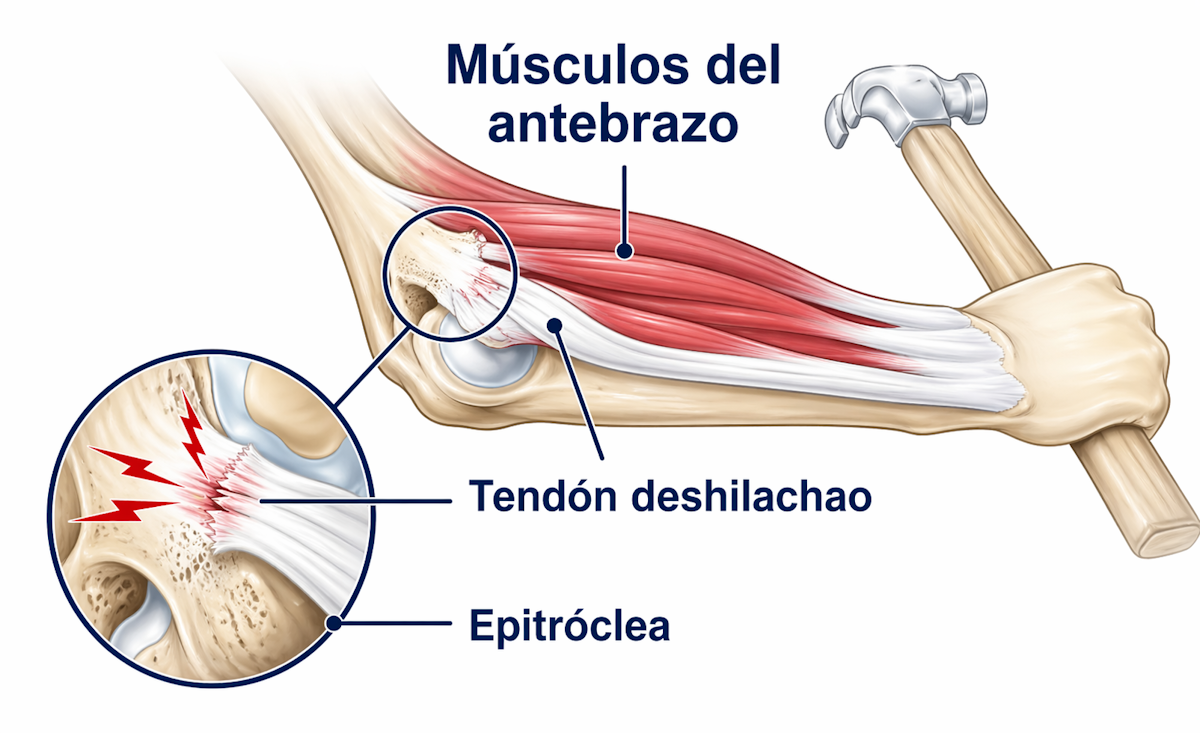 Ejemplo de epitrocleitis