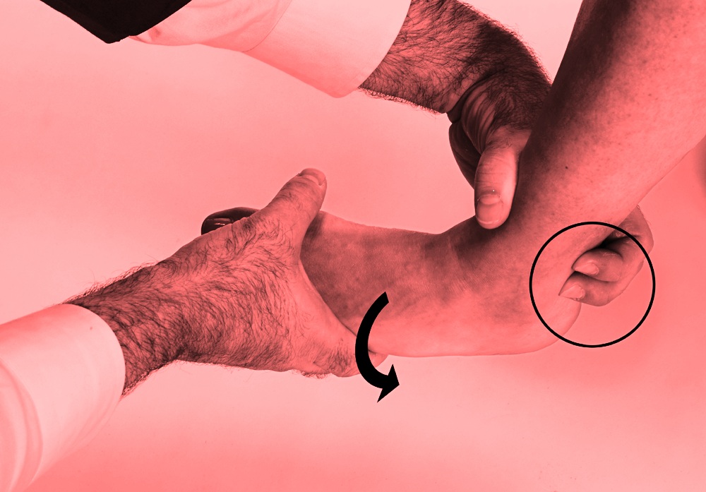 Prueba de estabilidad del peroneo