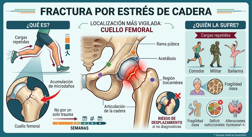 Fractura por estrés de cadera