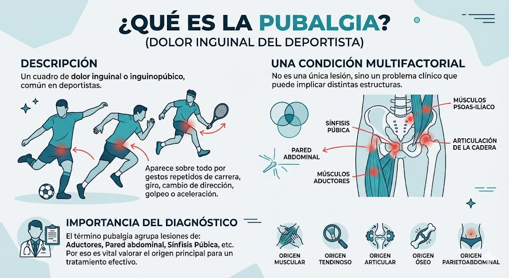 Pubalgia o dolor inguinopúbico del deportista