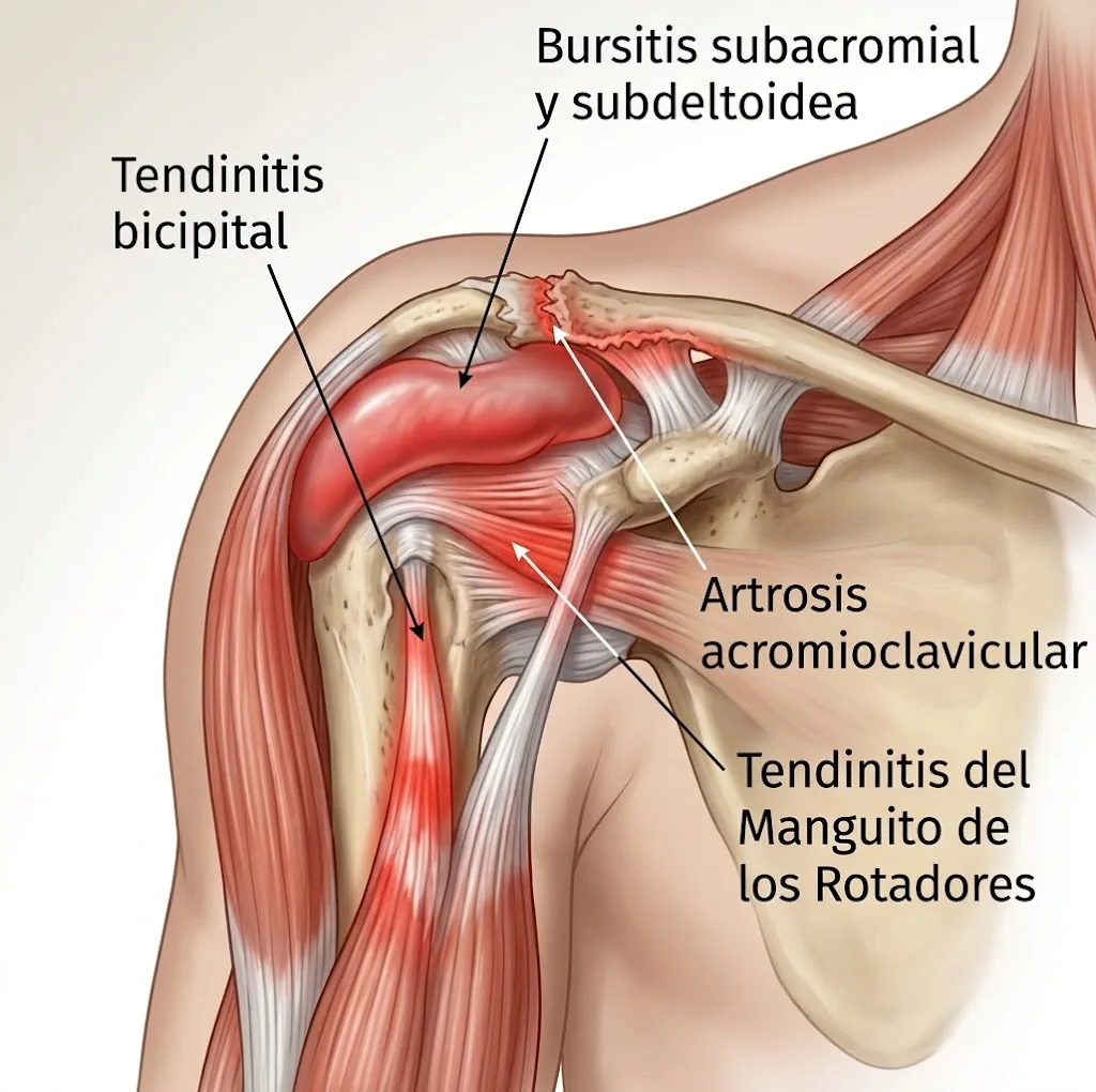 Figura 1 - Anatomía del hombro