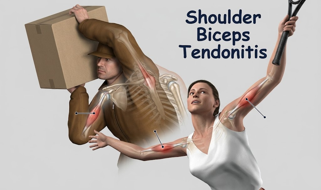 Biomecánica deportiva relacionada con la tendinitis bicipital