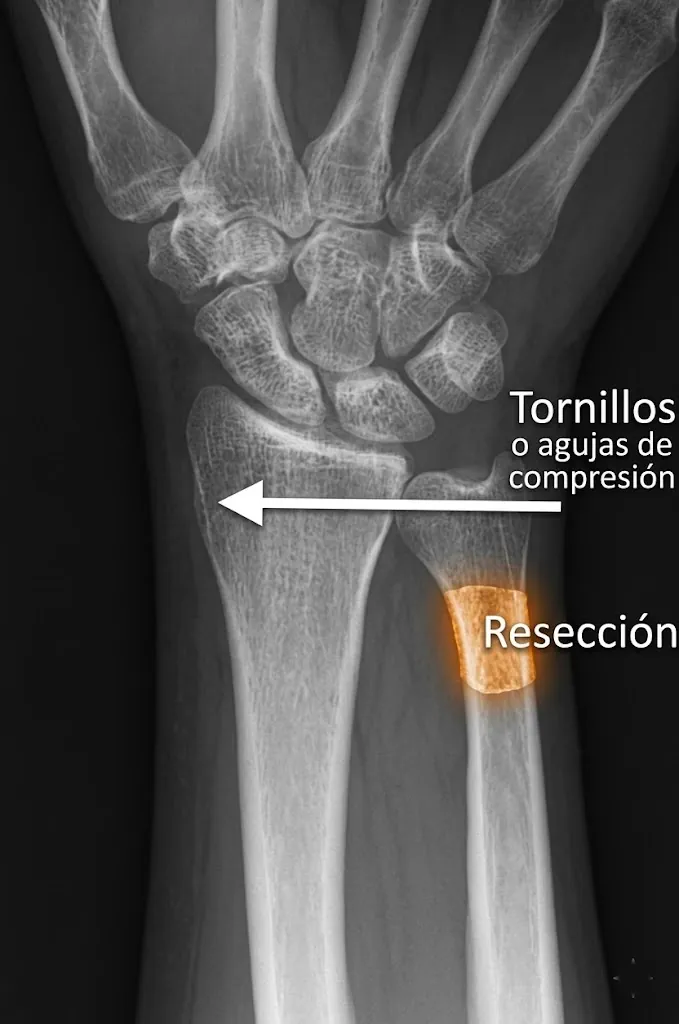 Procedimiento Sauvé-Kapandji en patología radiocubital distal