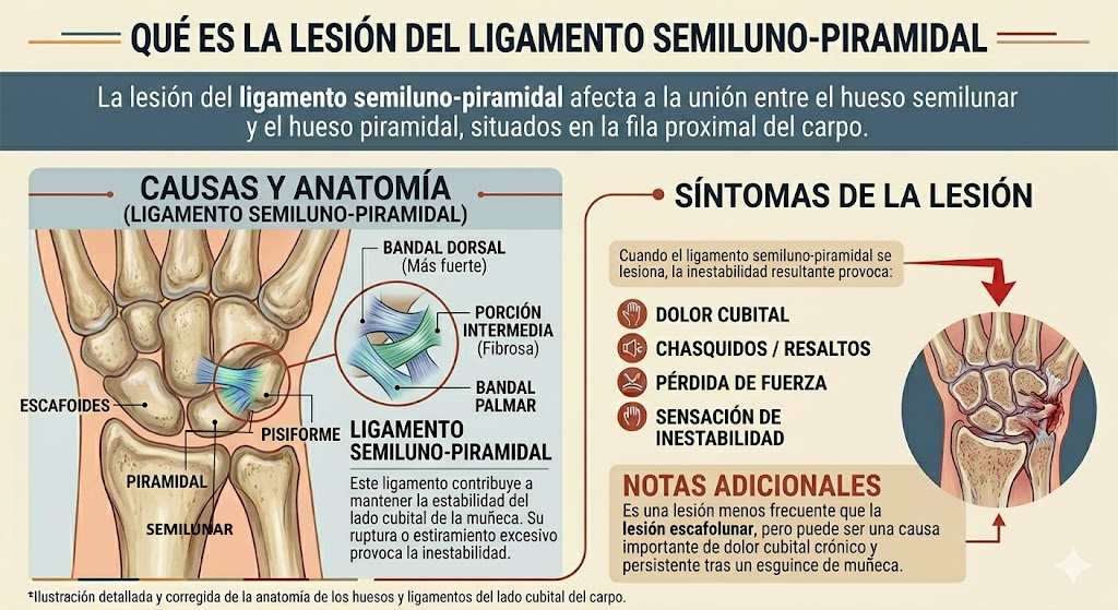 Ligamento lunopiramidal de la muñeca
