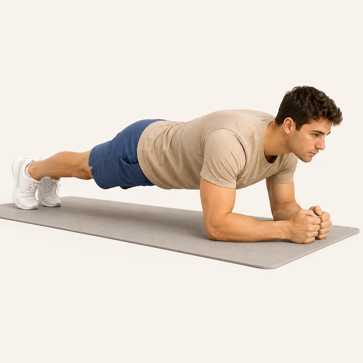 Plancha abdominal para estabilidad del core
