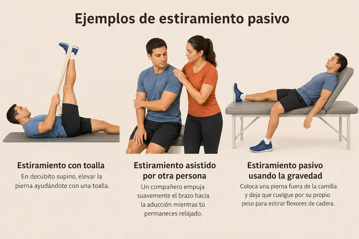 Estiramiento pasivo por gravedad