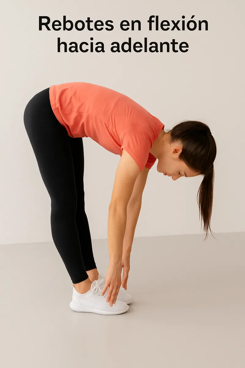 Rebotes en flexión hacia adelante