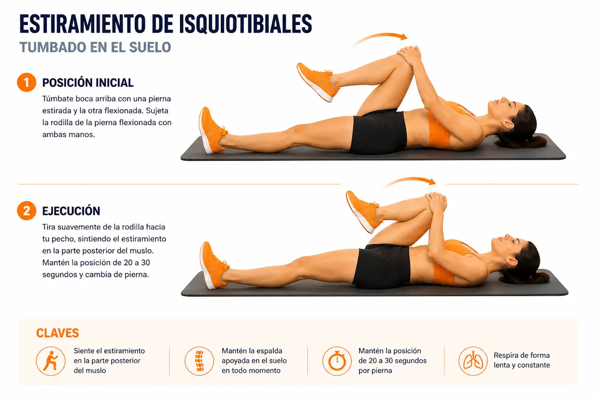 Estiramiento del piriforme