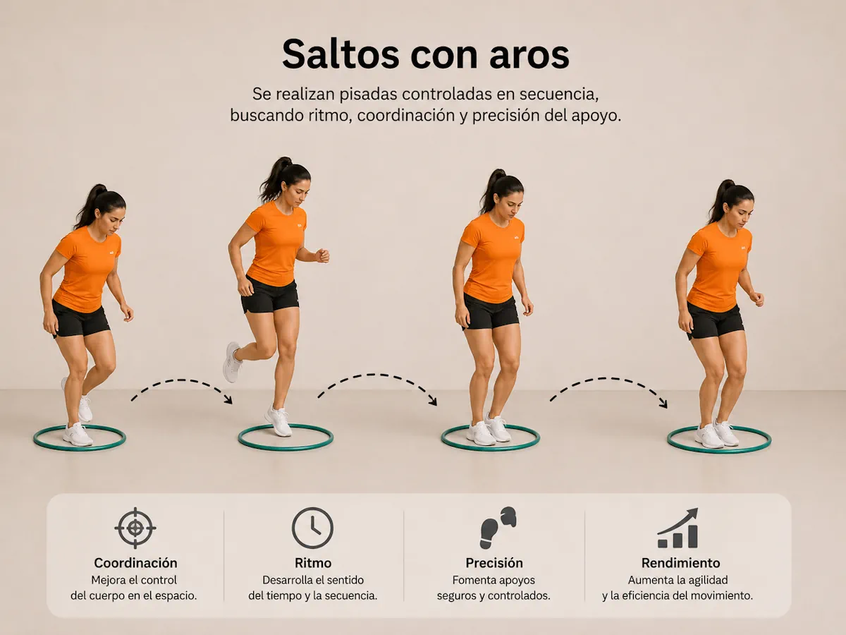Saltos con aros