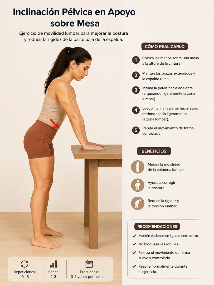 Ejercicio isométrico de extensores