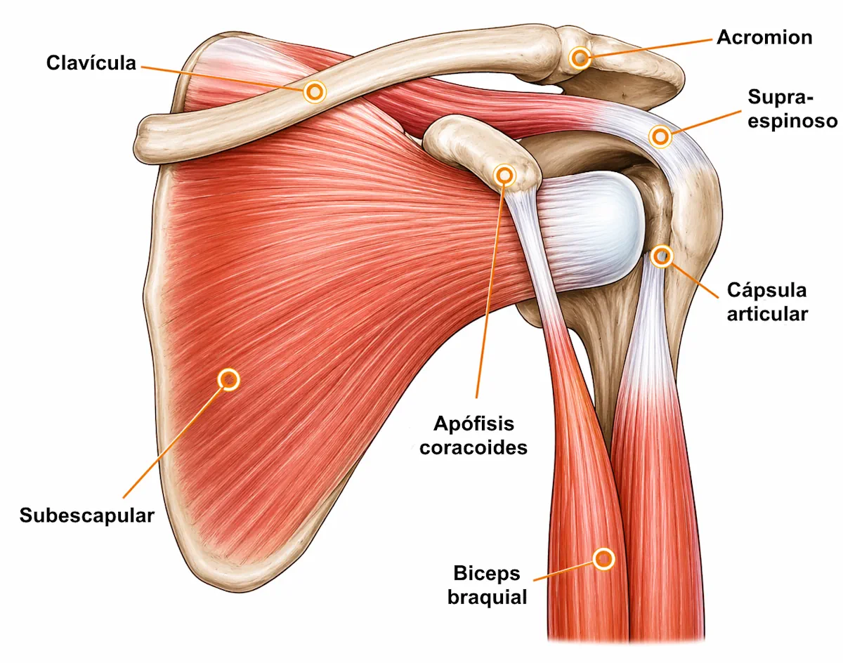 Anatomía del subescapular