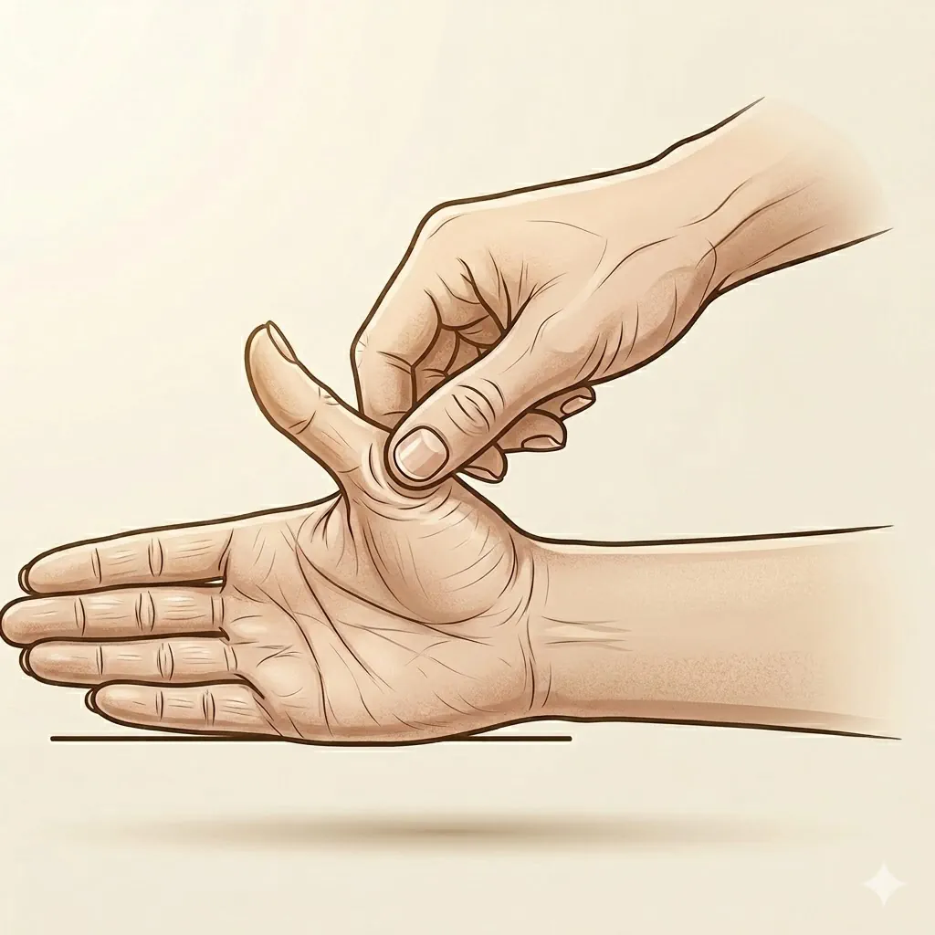 Ejercicio de deslizamiento del extensor largo del pulgar